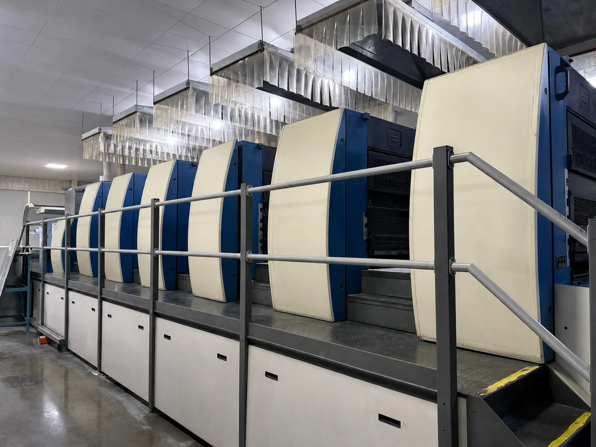 Unbranded packaging printing line